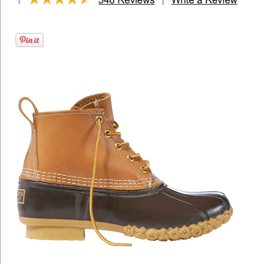 LL Bean Boots 6”